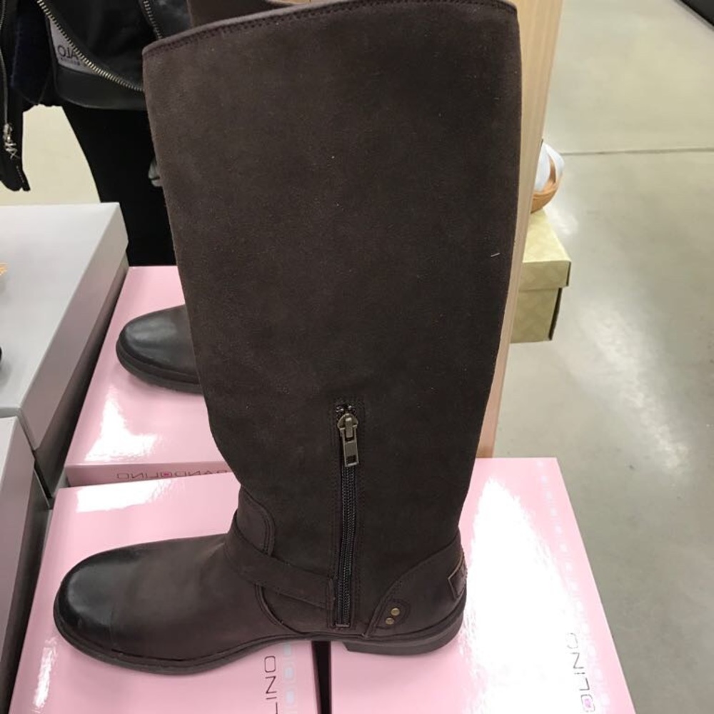 Brown Suede waterproof Ugg boots - Picture 6 of 9